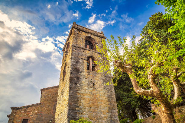 istock Church tower in Montecatini Alto. 1252274410