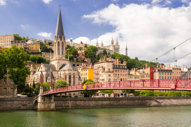 istock Vieux-Lyon, Saint-Georges church 1252285436