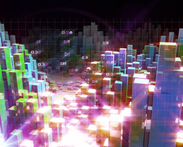 istock Big Data. 3D abstract infographic with boxes background.  Business and finance analytics representation.  Futuristic geometric analyze data concept. 1252292994