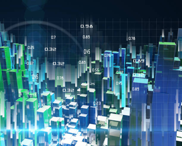 istock Big Data. 3D abstract  infographic with boxes background.  Business and finance analytics representation.  Futuristic geometric analyze data concept. 1252293024