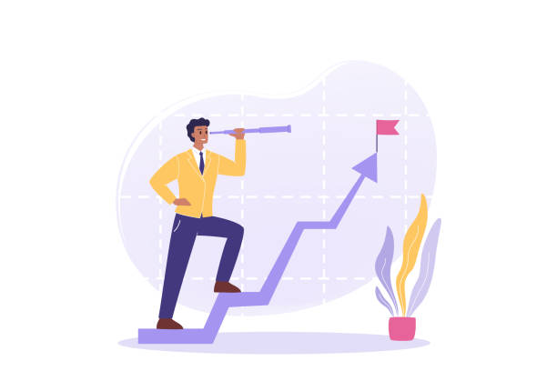 istock Goal, motivation, aspiration, startup, leadership, business concept. 1252319326
