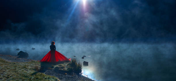 istock Blue cold mood at the lake 1252320072