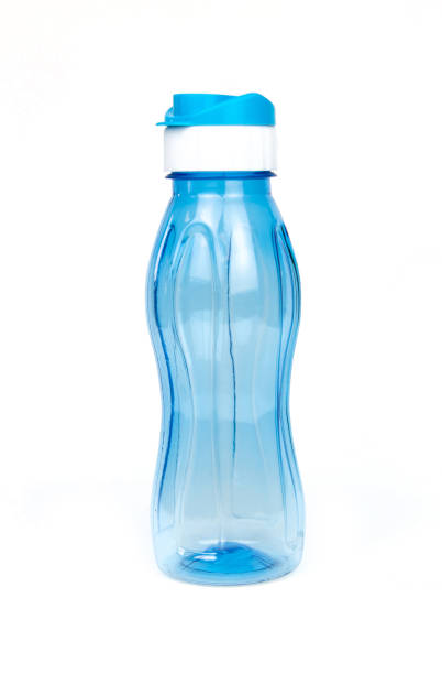 istock Blue Water Bottle isolated on white background 1252330785