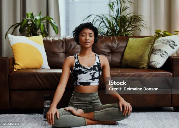 Silence Isnt Empty Its Full Of Answers Stock Photo - Download Image Now - Meditating, Zen-like, Women