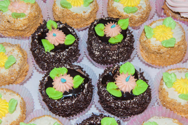istock Assortment of cake 1252369093