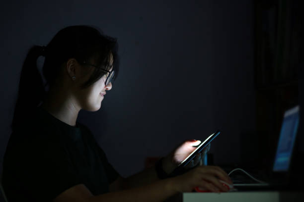 istock Teenage Girl with Technology 1252373880