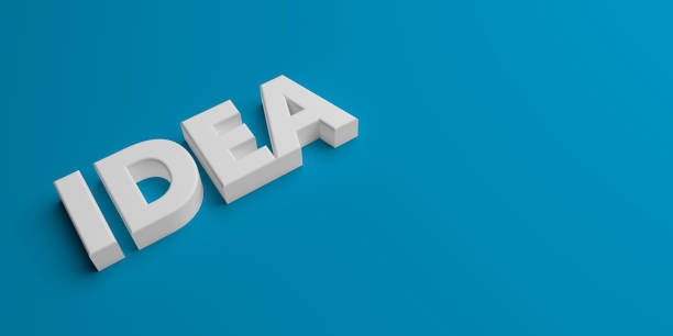 istock abstract business symbol as text in front of background 1252375350