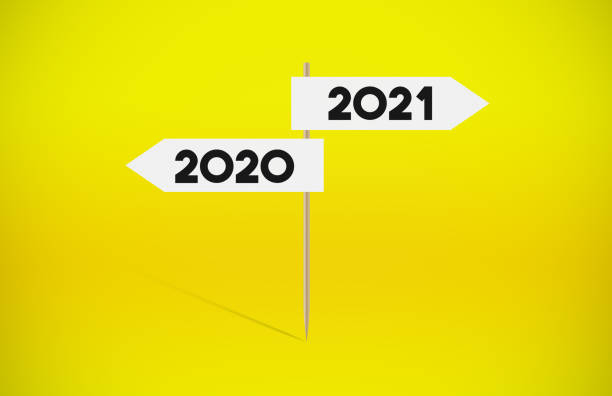 istock 2020 ard 2021 arrow signboard on yellow background 1252385160