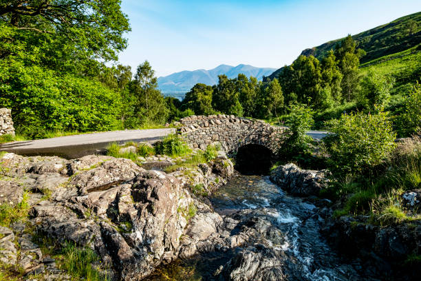 istock Ashness Bridge in English Lake District 1252395432