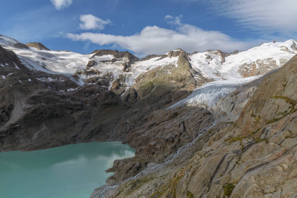 istock Gauli glacier and glacier lake 1252395566