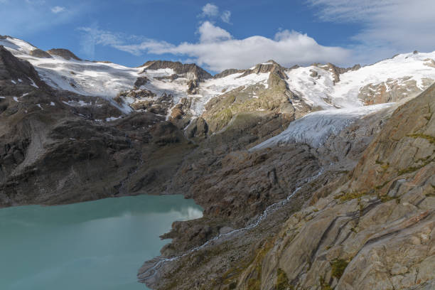 istock Gauli glacier and glacier lake 1252395570