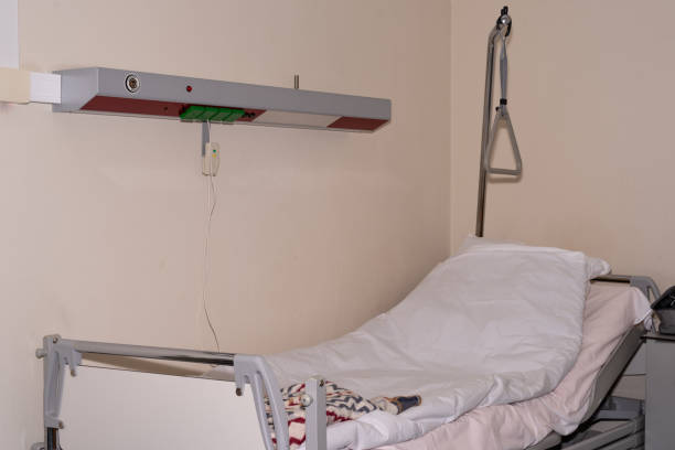 istock Interior of hospital. 1252395765