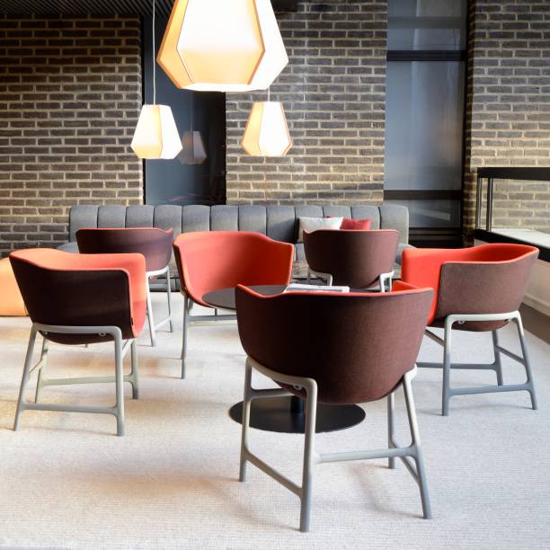istock Interior of modern meeting room 1252395950