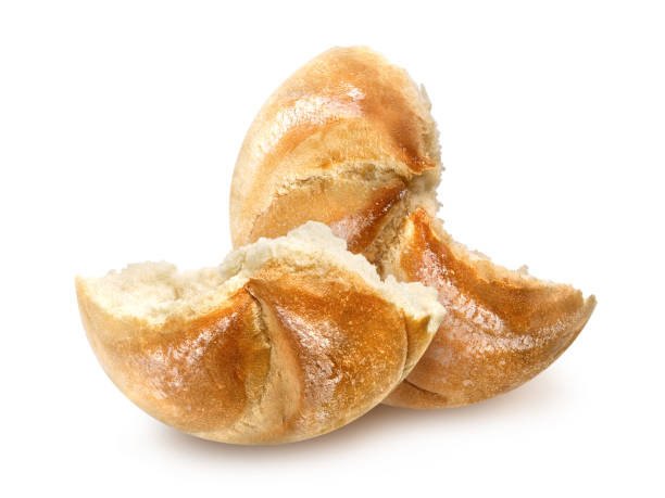 istock Freshly baked loafs of austrian round bread 