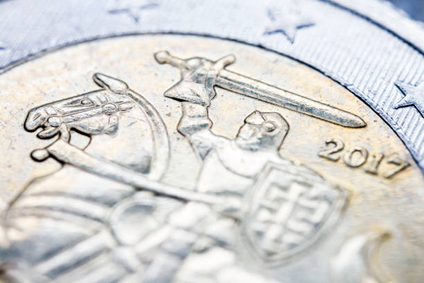istock Two euro coin macro detail 1252401801