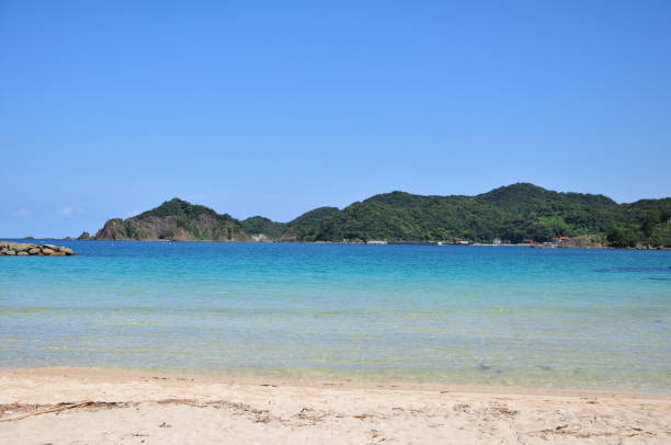 istock Scenic beach in the Japanese countryside 1252407376