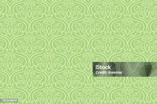Wedding Pattern Line Single Line Wedding Seamless Pattern Stock Illustration - Download ...