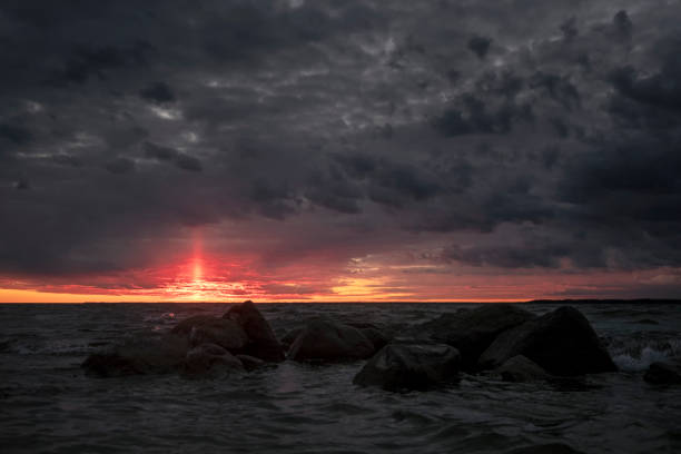 istock stunningly beautiful sunset view over the Baltic Sea 1252408855