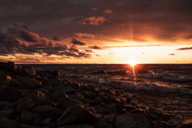 istock stunningly beautiful sunset view over the Baltic Sea 1252409799