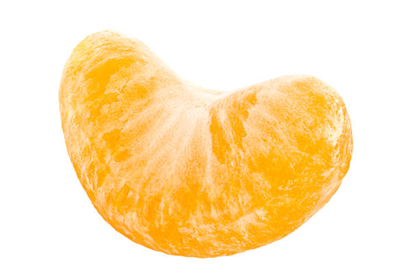istock Ripe tangerine fruit on white 1252412731