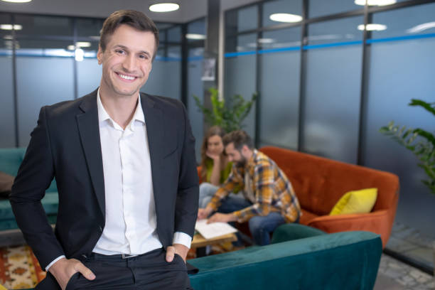 istock Handsome young man wearing an official suite 1252438614