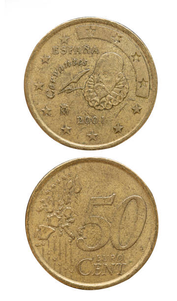 istock Fifty Euro Cents 1252442834