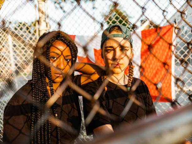 istock Diverse group of young women playing softball 1252442939