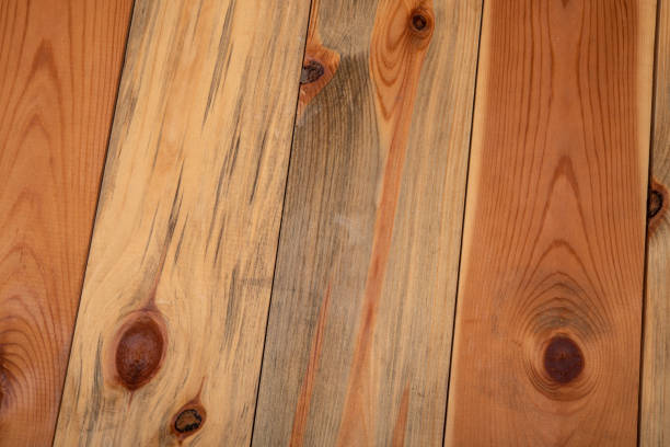 istock Wooden background pieces joining and making a pattern. 1252445440