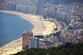istock Rio de Janeiro, Brazil - Copacabana Beach panorama 1252449158