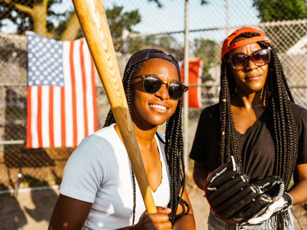 istock Diverse group of young women playing softball 1252457917