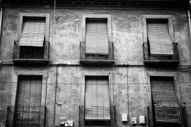 istock Window in abandoned house 1252475539
