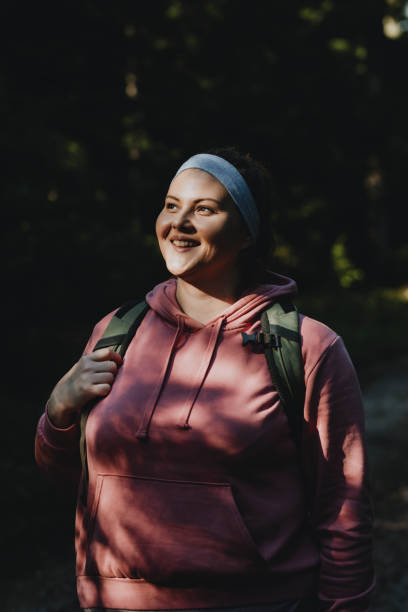 istock Portrait of a Happy Hiker 1252521213