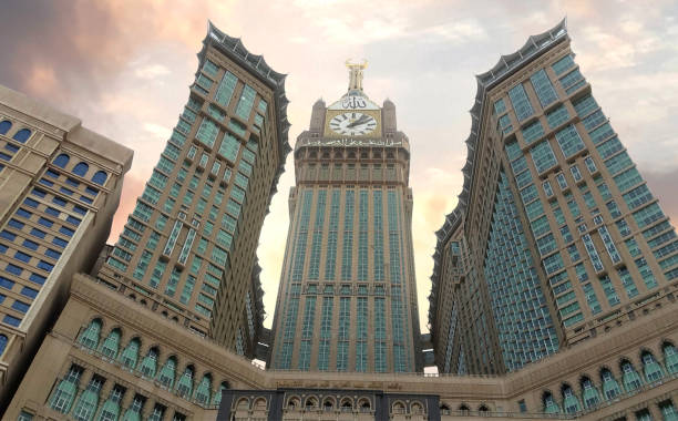 MAKKAH, SAUDI ARABIA - FEBRUARY 9, 2017:The Abraj Al-Bait (Translated as \