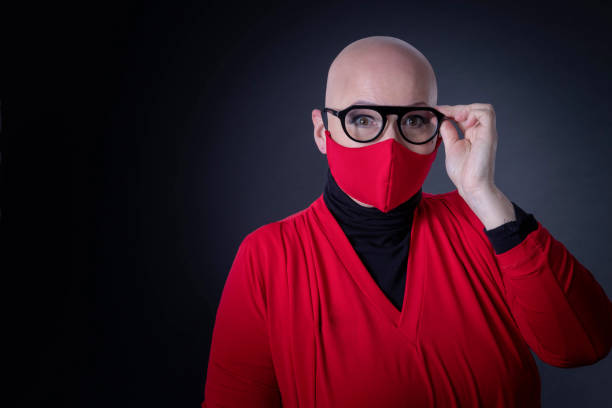 istock Wearing a mask to protect oneself 1252527197
