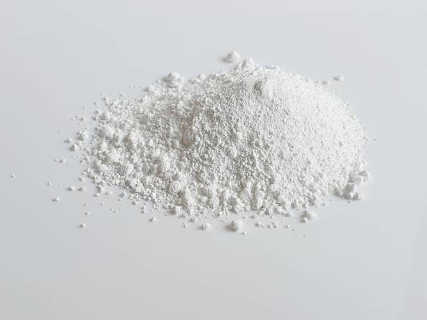 Titanium dioxide (TiO2) white powder for cosmetic Titanium dioxide (TiO2) white powder for cosmetic neutron photos stock pictures, royalty-free photos & images