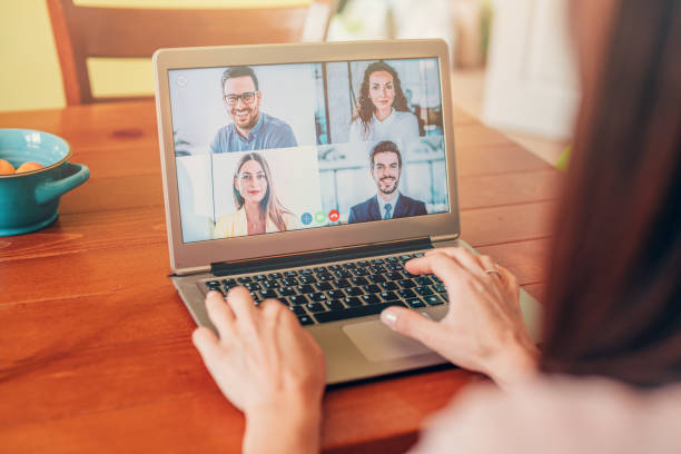 istock Business team in video conference 1252568141