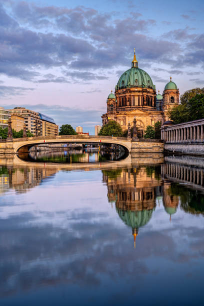 istock The Berlin Cathedral after sunset 1252584677