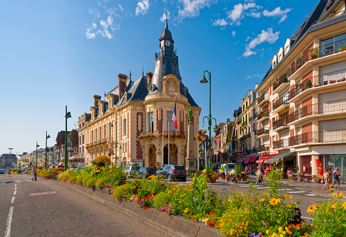 City Hall of Deauville, Normandy, France