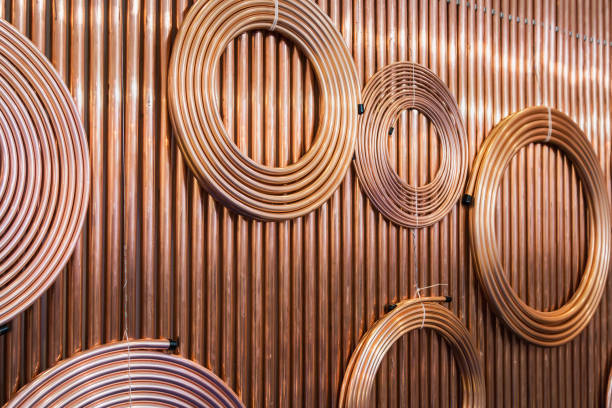 istock copper pipes and pipes for construction and plumbing works 1252589668