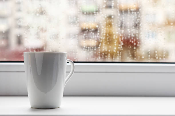 istock cup of hot coffee on the window 1252589759