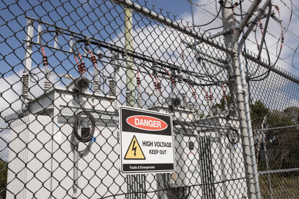istock HIgh voltage electricity sub station 1252590690