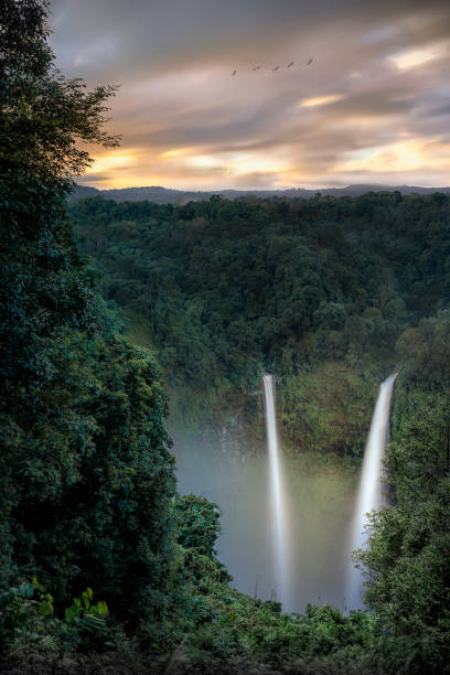 Tad Fane Waterfall in Twilight Time
