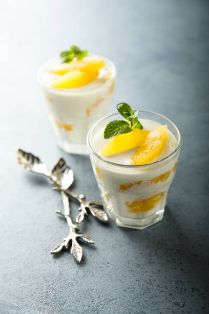 istock Orange panna cotta 1252596794
