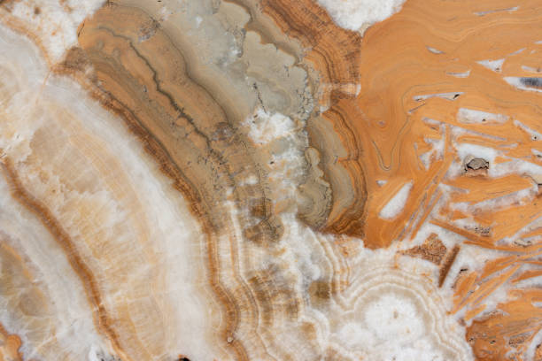 istock Natural white and brown marble texture background with luster and abstract patterns for making elegant and luxury wall tile patterns 1252596819