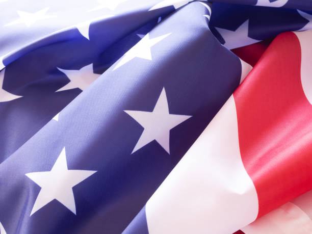 istock American flag detail background texture. Independence day concept. 1252597690