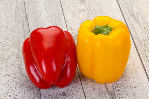 Red and Yellow Bulgarian Bell pepper