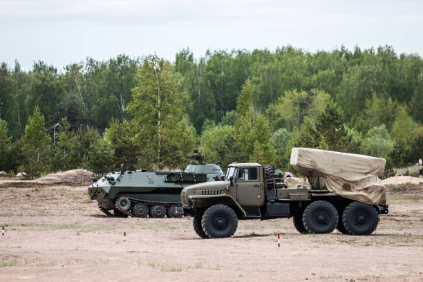 istock military equipment is prepared for field tactical exercises 1252618979