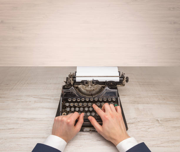 istock First person perspectve hand writing on an oldschool typewriter 1252627686