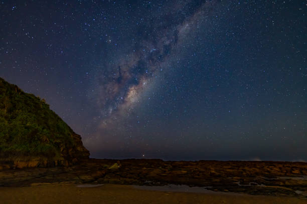 istock Milky Way Night Sky at the Beach 1252677605