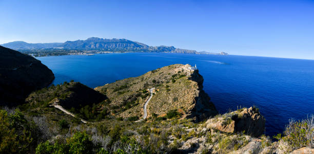 istock Lighthouse of l'Albir Sierra Gelada (Sierra Helada) Lighthouse Albir 1252688985